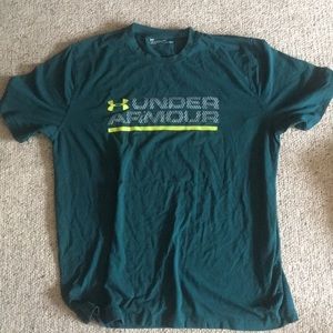 under armor size large t shirt